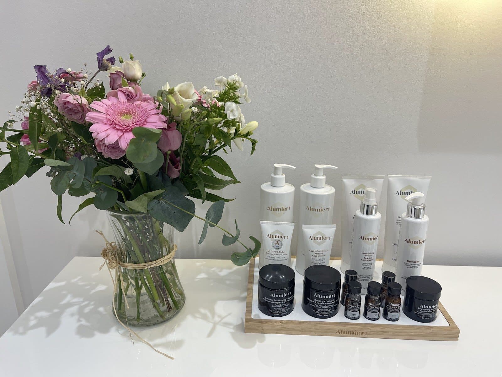 Medical-grade skincare on display